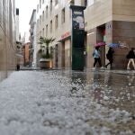 Alerta por tormentas con granizo pequeño en el sur de Castilla y León