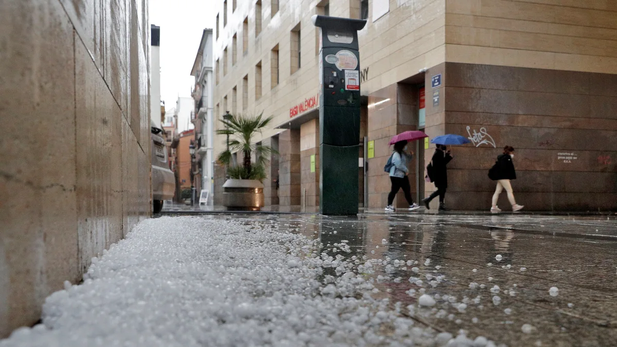 Una ciclogénesis vuelve a traer la nieve a estas zonas de Castilla y León