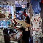 Dependienta de una tienda de Madrid