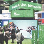 Stand de Iberdrola en la anterior COP25, que se celebró el año pasado en Madrid
