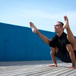 En la imagen, el maestro de yoga Jordi Canela.
