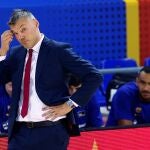 El entrenador lituano del Barça Sarunas Jasikevicius