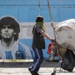 Las peleas de la familia Maradona han empezado
