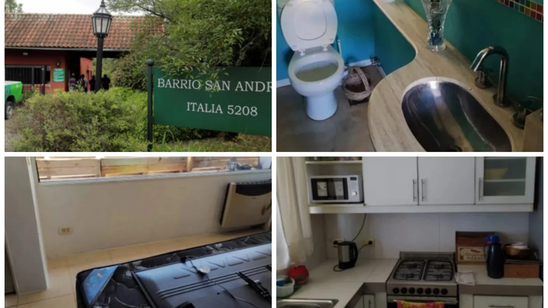 La casa en la que murió Maradona