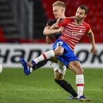 Roberto Soldado con el Granada.