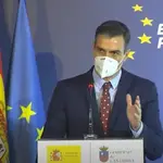 El presidente del Gobierno, Pedro Sánchez, presenta el Plan de Recuperación en Cantabria
