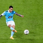 Hugo Mallo con el Real Club Celta de Vigo.