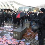 Manifestación en Bremen contra las medidas del Gobierno para luchar contra el coronavirus