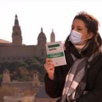 La presidenta de Cs, Inés Arrimadas, en un acto de Cs por el Día de la Constitución. CS