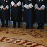 Inicio de la sesión de apertura del año judicial