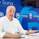 El portavoz del Grupo Municipal del PP de Soria, Javier Muñoz Remacha