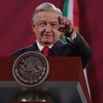 El presidente mexicano, Andrés Manuel López Obrador, conocido como AMLO