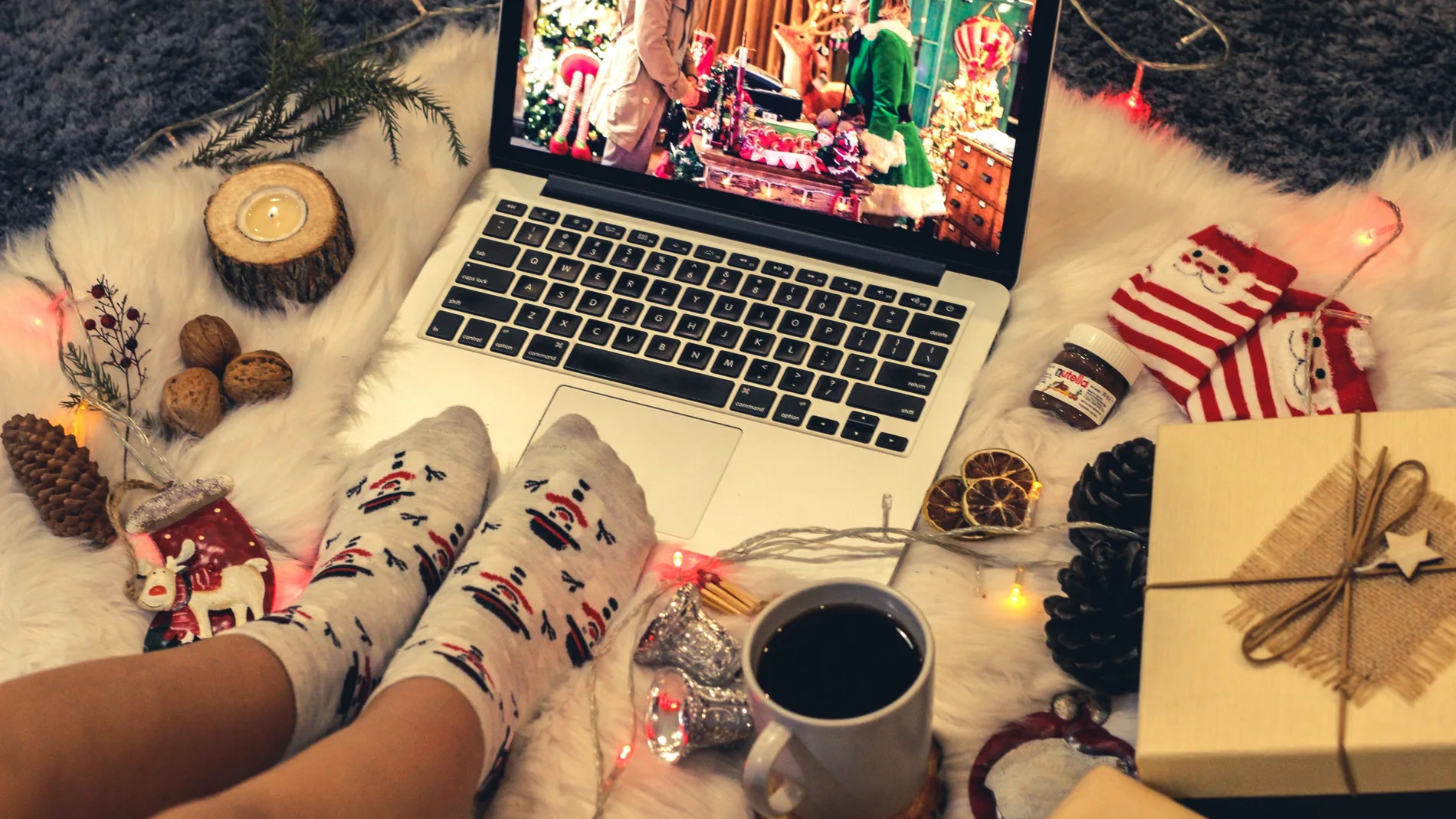 Compras navideñas por Internet