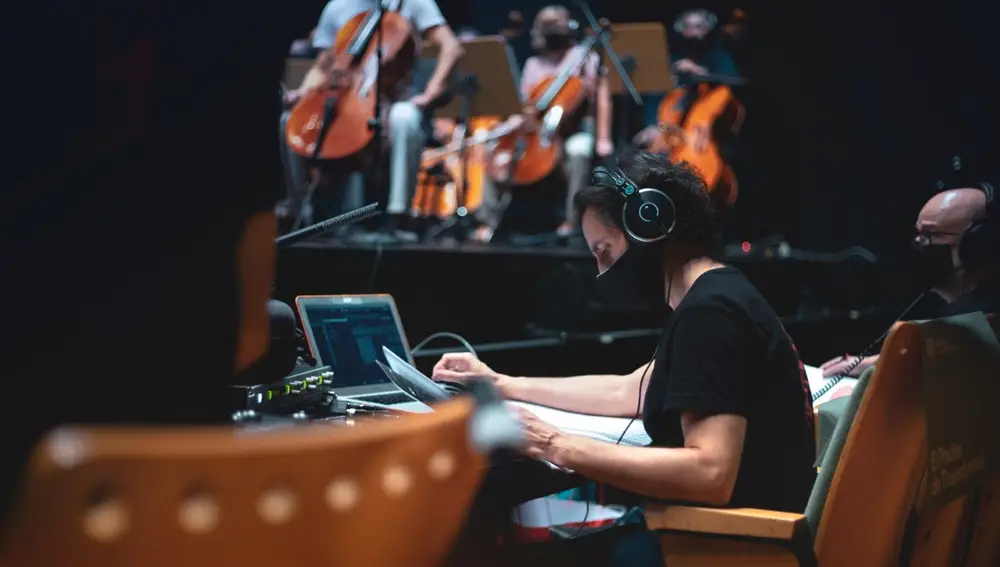 Momento de una actuación de la ROSS