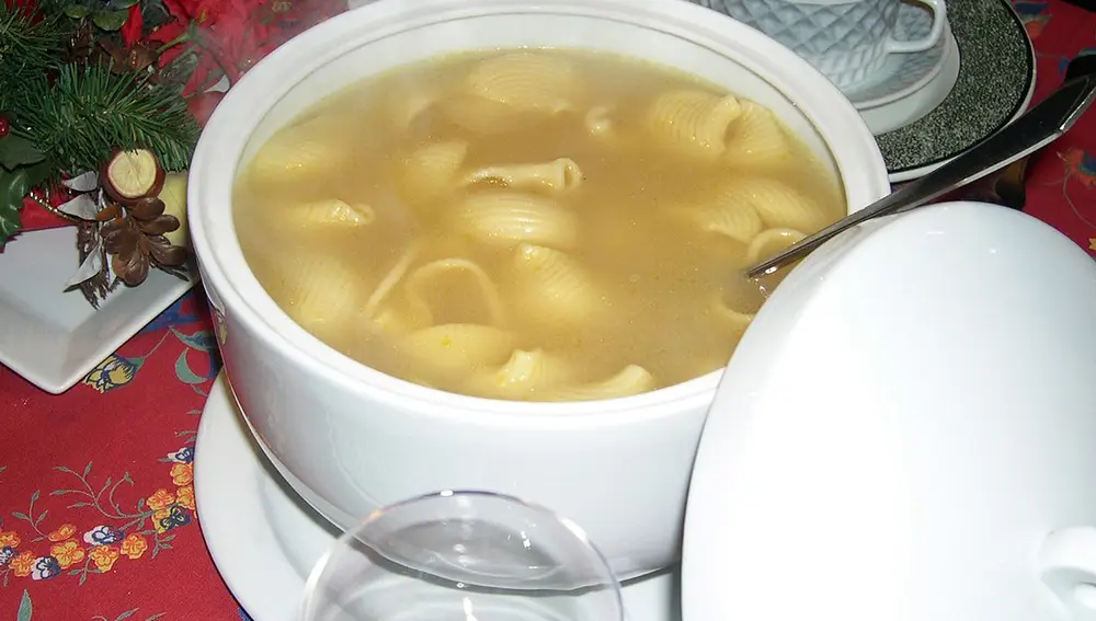 Escudela con galets.