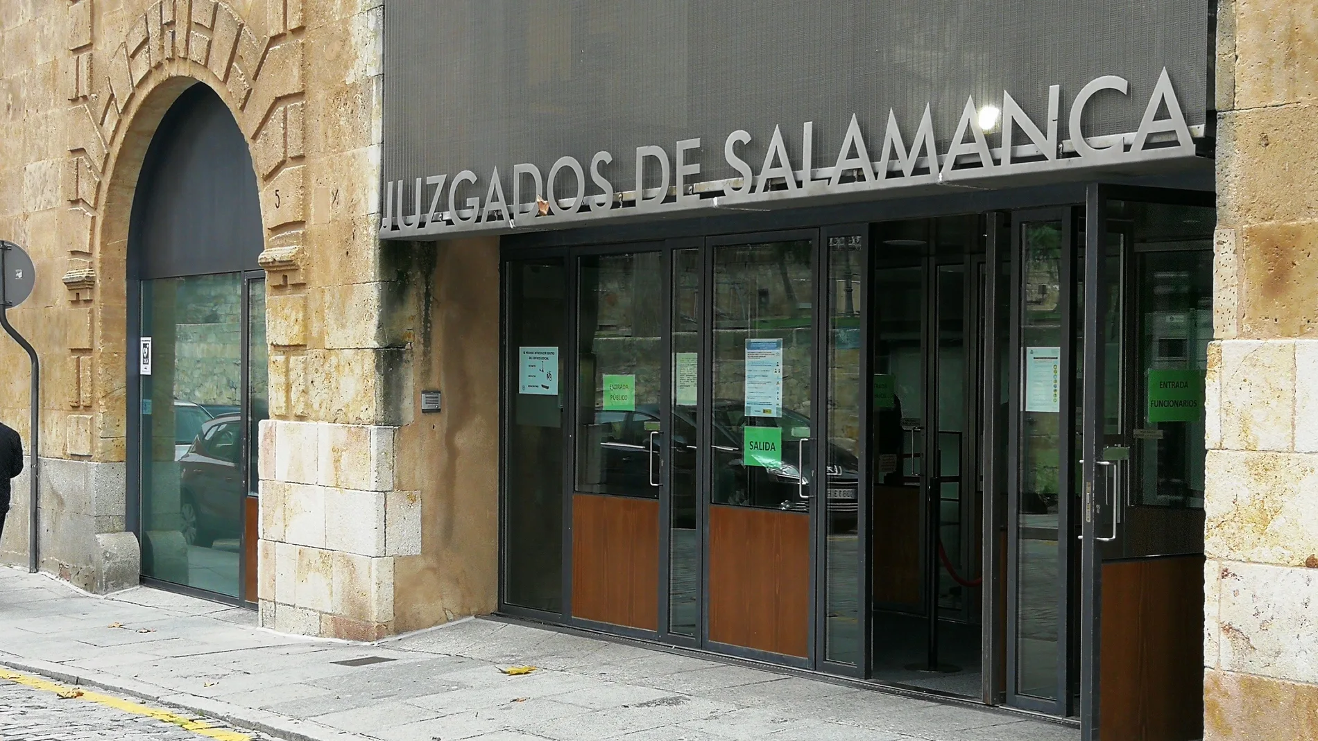 Imagen de los juzgados de Salamanca