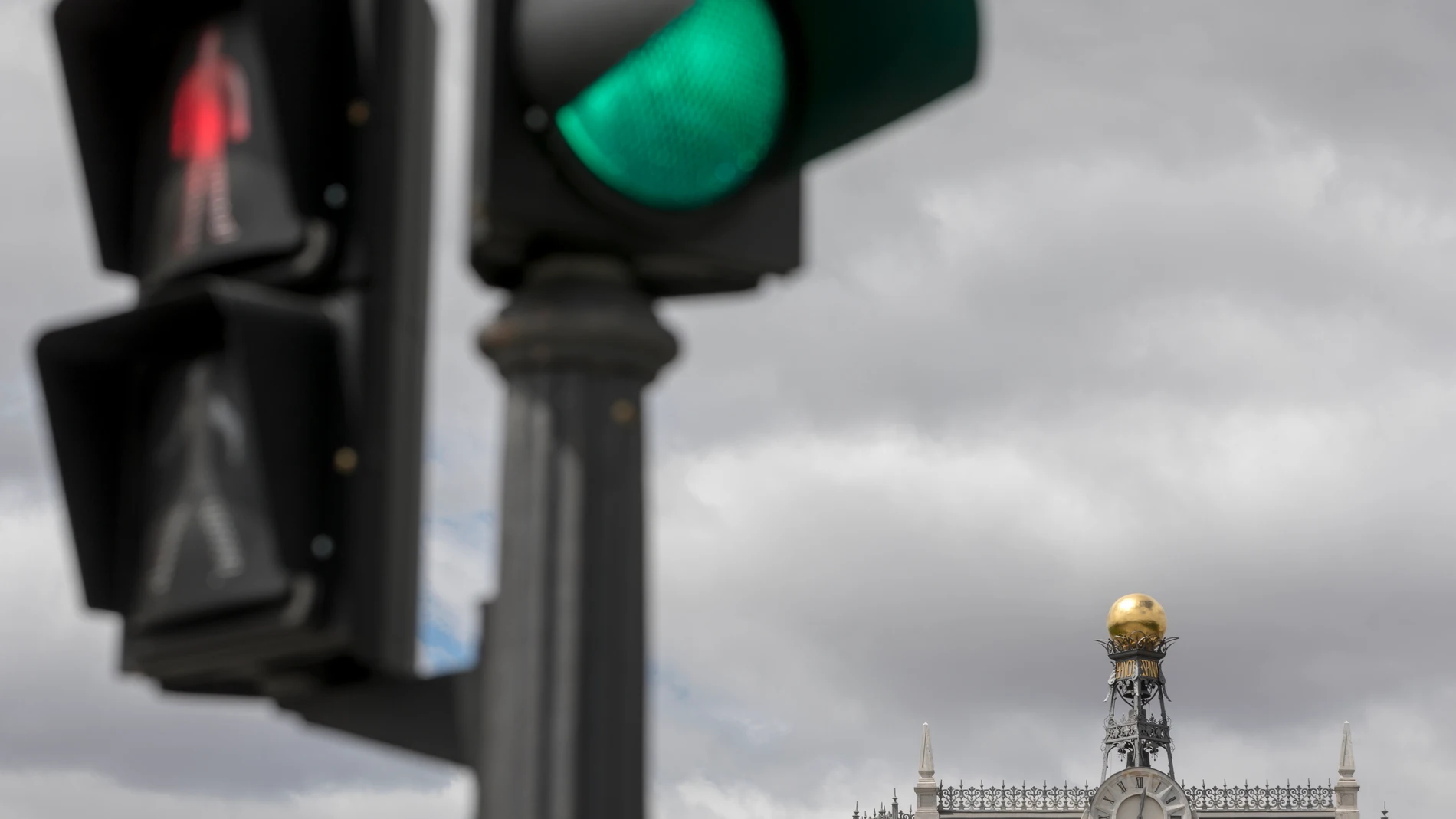 Fachada de la sede del Banco de España, situada en la madrileña Plaza de Cibeles