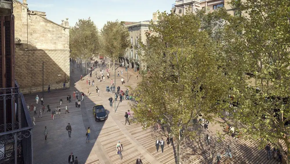 Proyecto de reforma de las ramblas
