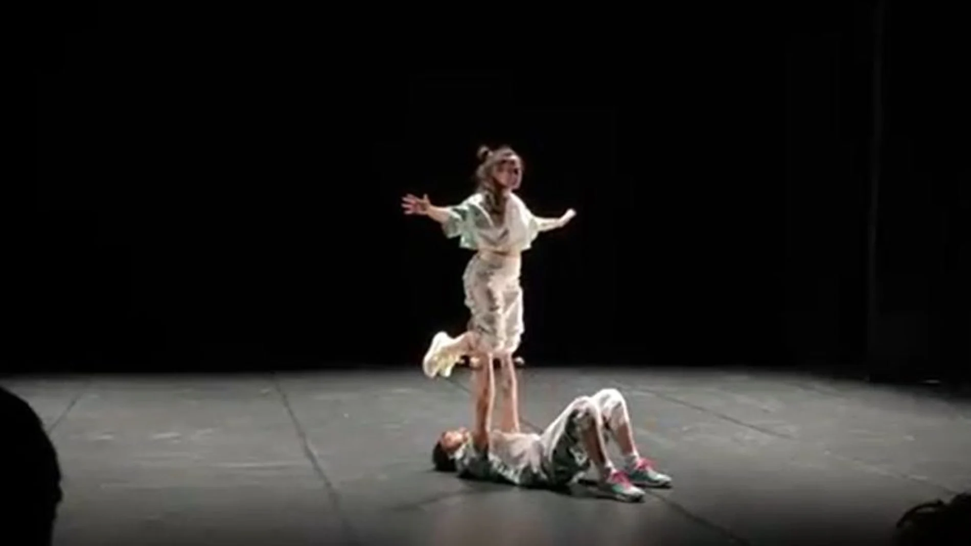 La leonesa María Casares, Premio del Público del Certamen Coreográfico de Madrid de Paso a 2 con su pieza 'Per se'