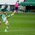 El canterano Ruibal metió un gran gol de volea