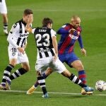 Martin Braithwaite con el Barcelona.