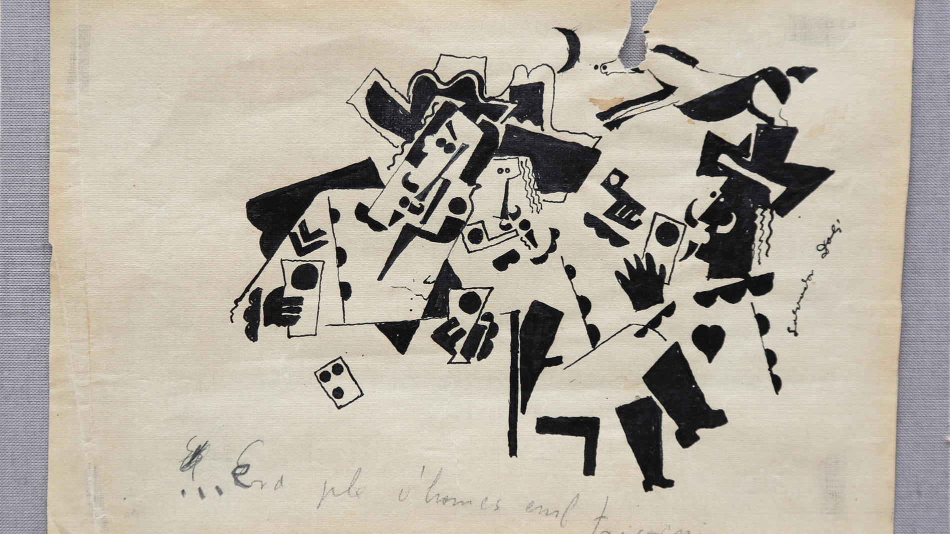 Un dibujo de Dalí para "L'Amic de les Arts" y ahora a subasta