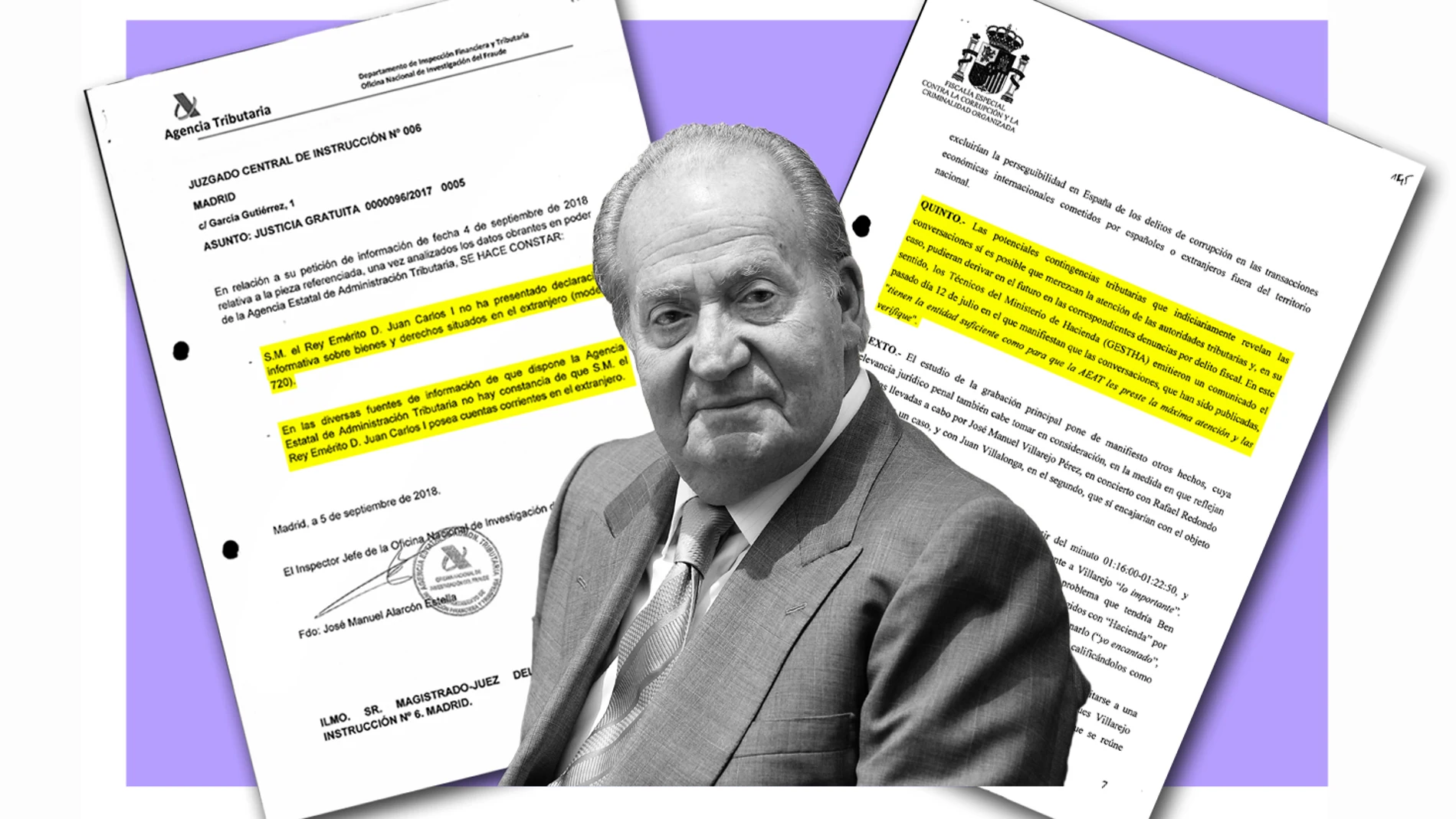 La Fiscalía instó en 2018 a Hacienda a investigar al Emérito