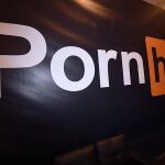 Logotipo de PornHub en una imagen de archivo