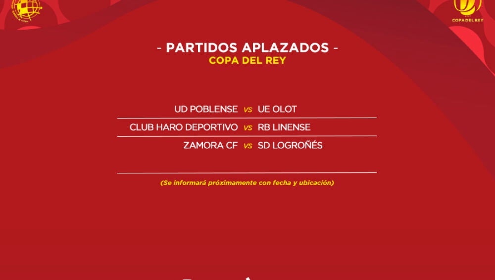 Copa del Rey: horarios y dónde ver los partidos