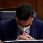 Pedro Sánchez, en plena pandemia