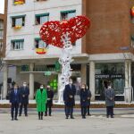La Fundación AMA ha donado el monumento inaugurado por SS.MM. los Reyes en homenaje a todos los profesionales sanitarios