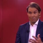 Nadal, durante su entrevista en TVE