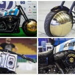 La impresionante Harley de Maradona
