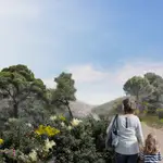 Bosque Metropolitano. Lote 3: A flor de yeso