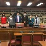 Rueda de prensa de SCC en el Senado para presentar una encuesta sobre la enseñanza en Cataluña realizada por GAD3.