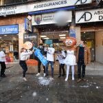 Celebración del 'Gordo' de Navidad en la administración La Pastoreta de Reus (Tarragona)LAIA SOLANELLAS - EUROPA PRESS22/12/2020