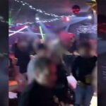 En la imagen, el interior de la discoteca en el momento del incumplimiento de las medidas anti coronavirus