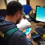 La Guardia Civil analizó los vídeos difundidos y pudieron llegar a los autores