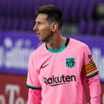 Lionel Messi of FC Barcelona during La Liga football match played between Real Valladolid and FC Barcelona at Jose Zorrilla stadium on December 22, 2020 in Valladolid, Spain.AFP7 22/12/2020 ONLY FOR USE IN SPAIN