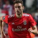 Francisco Ferro con el Benfica.