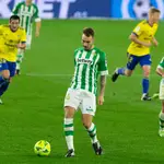 Loren Morón con el Real Betis.