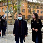 Pere Aragonès y Marta Vilalta visitan a Carme Forcadell en la cárcel de Wad-Ras