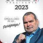 Imagen de la campaña de José Luis Chilavert