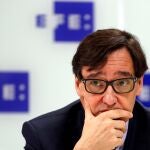 El ministro de Sanidad, Salvador Illa