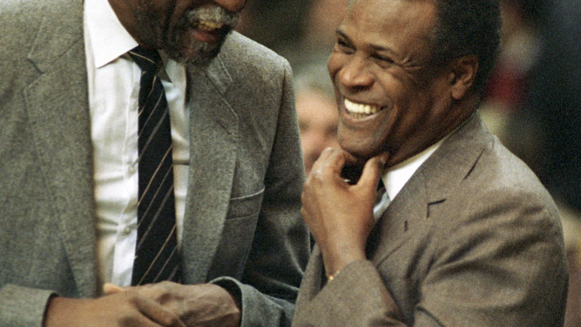 KC Jones, con su amigo Bill Russell