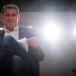 El coordinador general de EH Bildu, Arnaldo Otegi, en un acto en San Sebastián