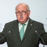 El consejero de Salud y Familias, Jesús Aguirre, en una imagen de archivo