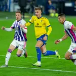 Iván Alejo con el Cádiz.