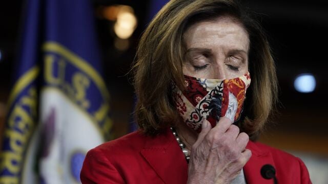 La presidenta de la Cámara de Representantes, Nancy Pelosi, espera hoy salir reelegida