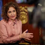 La ministra de Hacienda y portavoz del Gobierno, María Jesús Montero